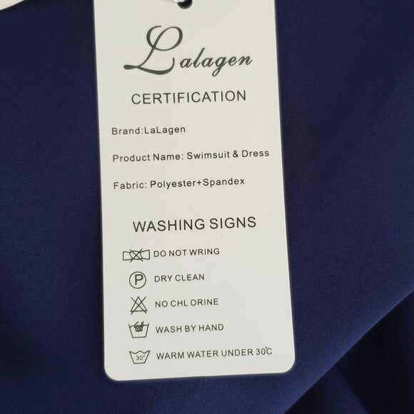 Lalagen Special Occasion Off-Shoulder 1950's Style Pleated Dress NEW NWT Size XL - Picture 12 of 13